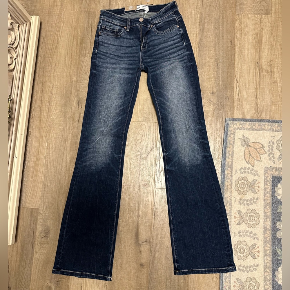 BKE Dark bootcut jeans